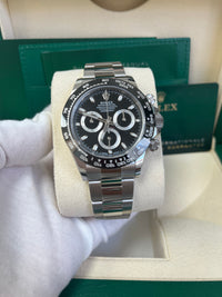 Thumbnail for Rolex Daytona 40mm Stainless Steel - Black Index Dial - Ceramic Bezel (Ref# 116500LN)