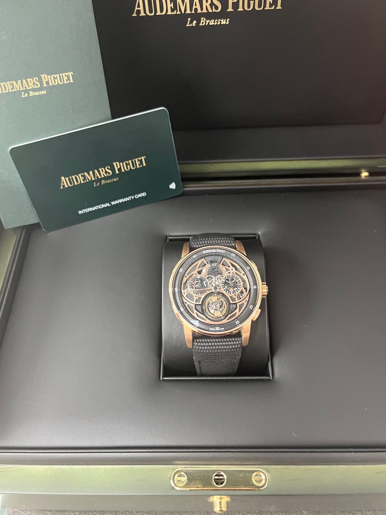 Audemars Piguet Code 11.59 SELFWINDING FLYING TOURBILLON CHRONOGRAPH LTD 50 Pieces (Ref # 26399NR.OO.D002KB.01)