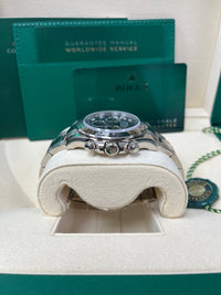 Thumbnail for Rolex Daytona White Gold Black Diamond Dial Oyster Bracelet 40mm (Reference 116509)