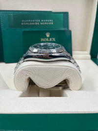 Thumbnail for Rolex Sky-Dweller White Rolesor - Blue Index Dial - Jubilee Bracelet (Ref# 326934)