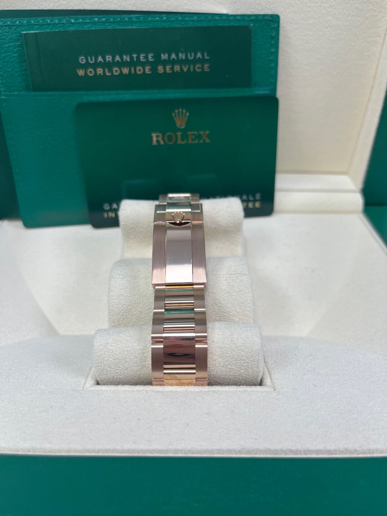 Rolex GMT-Master II 18K Everose Rose Gold - "The Rootbeer" - Black and Brown Bezel - Oyster Bracelet (Ref# 126715CHNR)