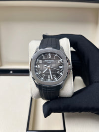 Thumbnail for Patek Philippe Aquanaut Stainless Steel/ Black Embossed Dial (Ref#5167A-001)