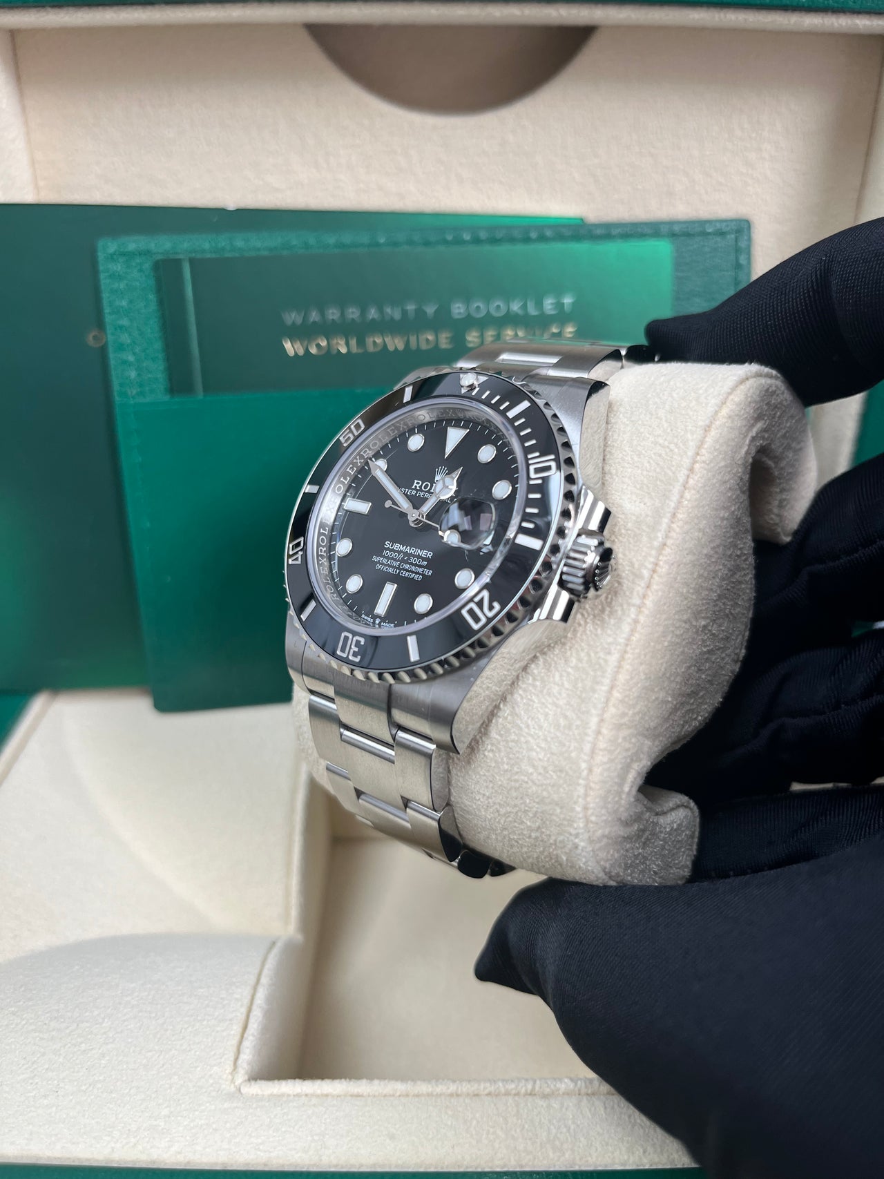 Rolex Submariner 41mm Stainless Steel Date Watch - Black Dial (Ref# 126610LN)