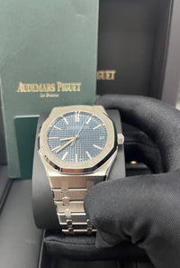 Thumbnail for Audemars Piguet Royal Oak 41mm Stainless Steel Blue Dial 15510ST.OO.1320ST.06