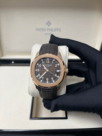 Thumbnail for Patek Philippe Aquanaut Rose Gold - Brown Dial (Ref# 5167R-001)