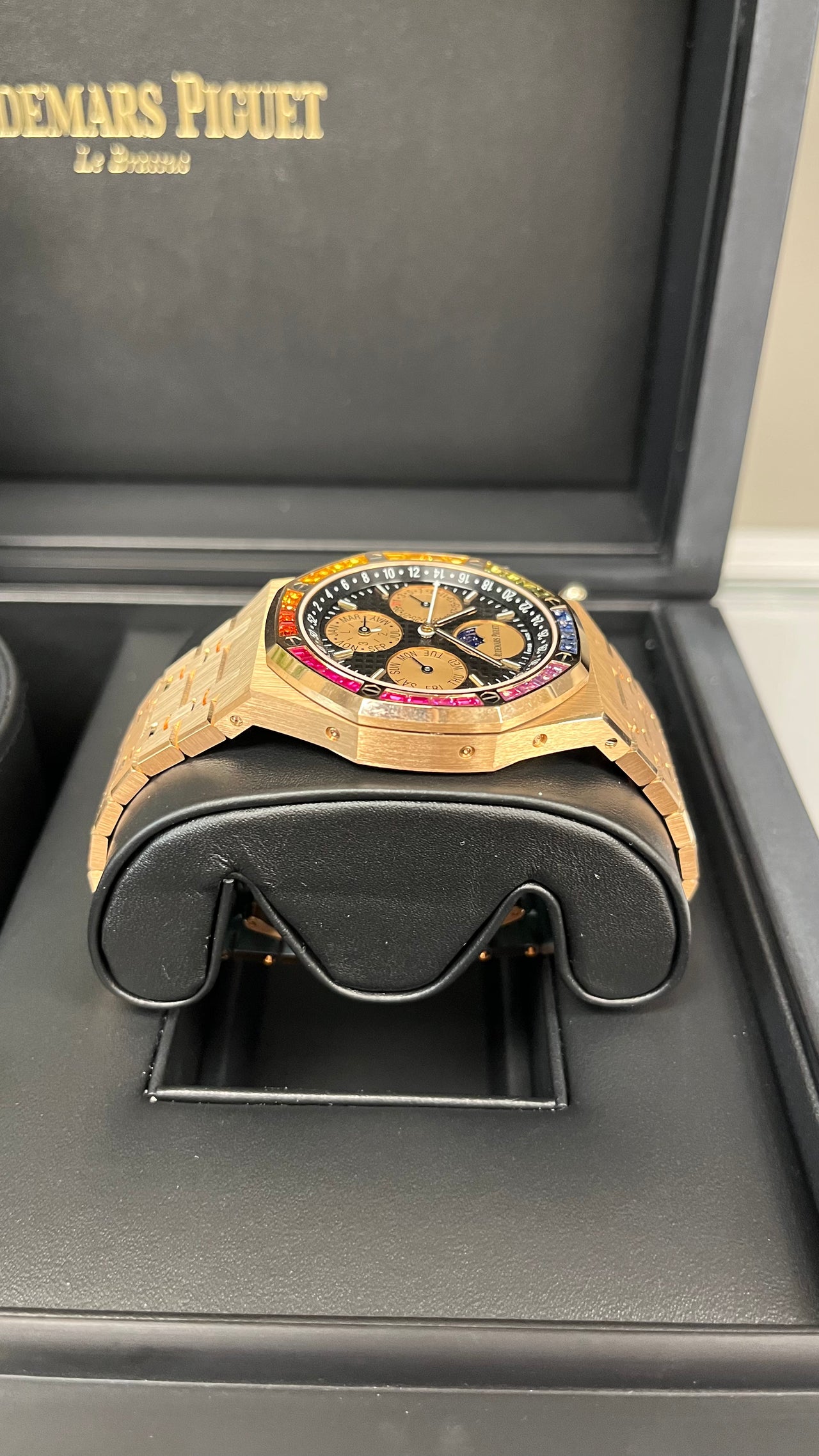 Audemars Piguet ROYAL OAK Perpetual Calendar Rose Gold Rainbow Limited 20 pieces (Reference 	266140)