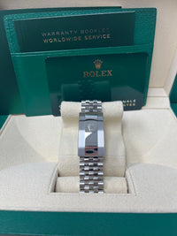 Thumbnail for Rolex Datejust 36 Domed Bezel Mint Green Index Dial Jubilee Bracelet 126200