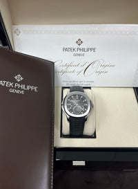 Thumbnail for Patek Philippe Aquanaut Stainless Steel/ Dual Time (Ref#5164A-001)