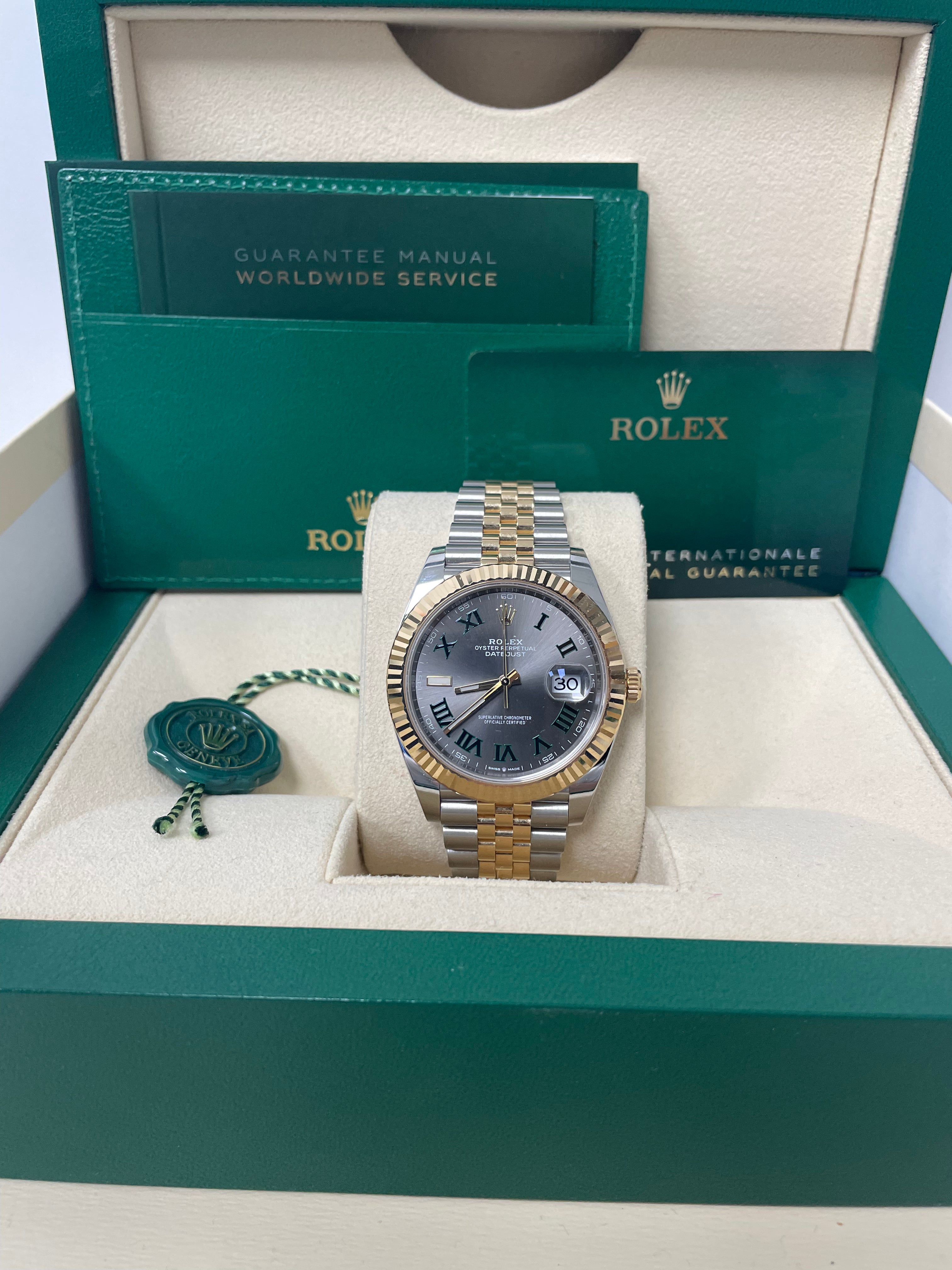 Rolex Datejust 41 Two-Tone Yellow Gold