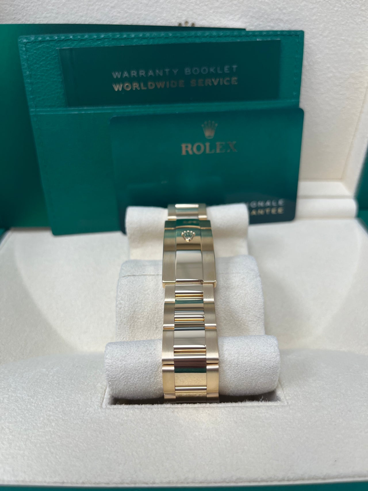 Rolex Yellow Gold Sky-Dweller Watch - Black Index Dial - Oyster Bracelet (Ref# 326938)