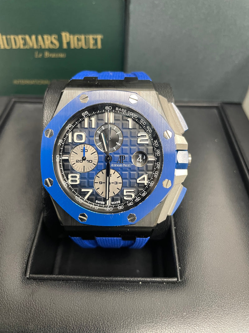 Ap royal oak sales offshore blue dial