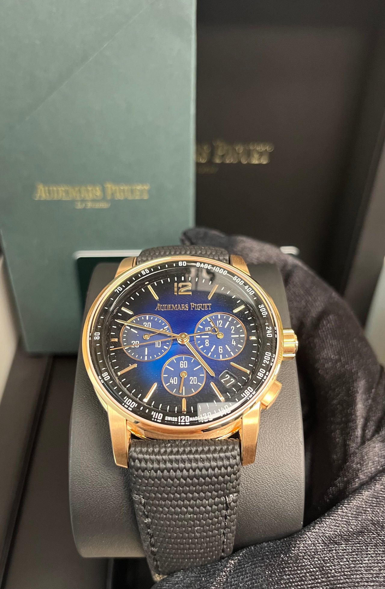 Audemars Piguet Code 11.59 Chronograph Rose Gold Men’s Watch (Reference # 26393OR.OO.A002KB)