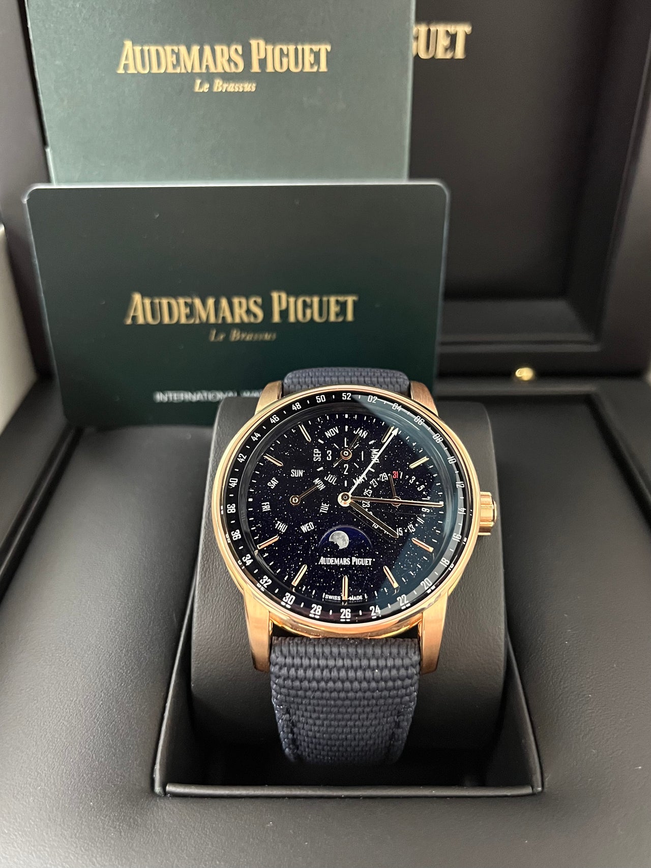 Audemars Piguet Perpetual Calendar Code 11.59 Reference # 26394OR.OO.D321CR.01