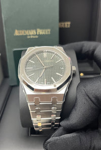 Thumbnail for Audemars Piguet Royal Oak Selfwinding 41 mm Stainless Steel Green Dial 15510ST.OO.1320ST.09