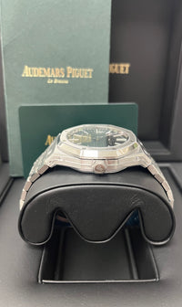 Thumbnail for Audemars Piguet Royal Oak Selfwinding 41 mm Stainless Steel Green Dial 15510ST.OO.1320ST.09