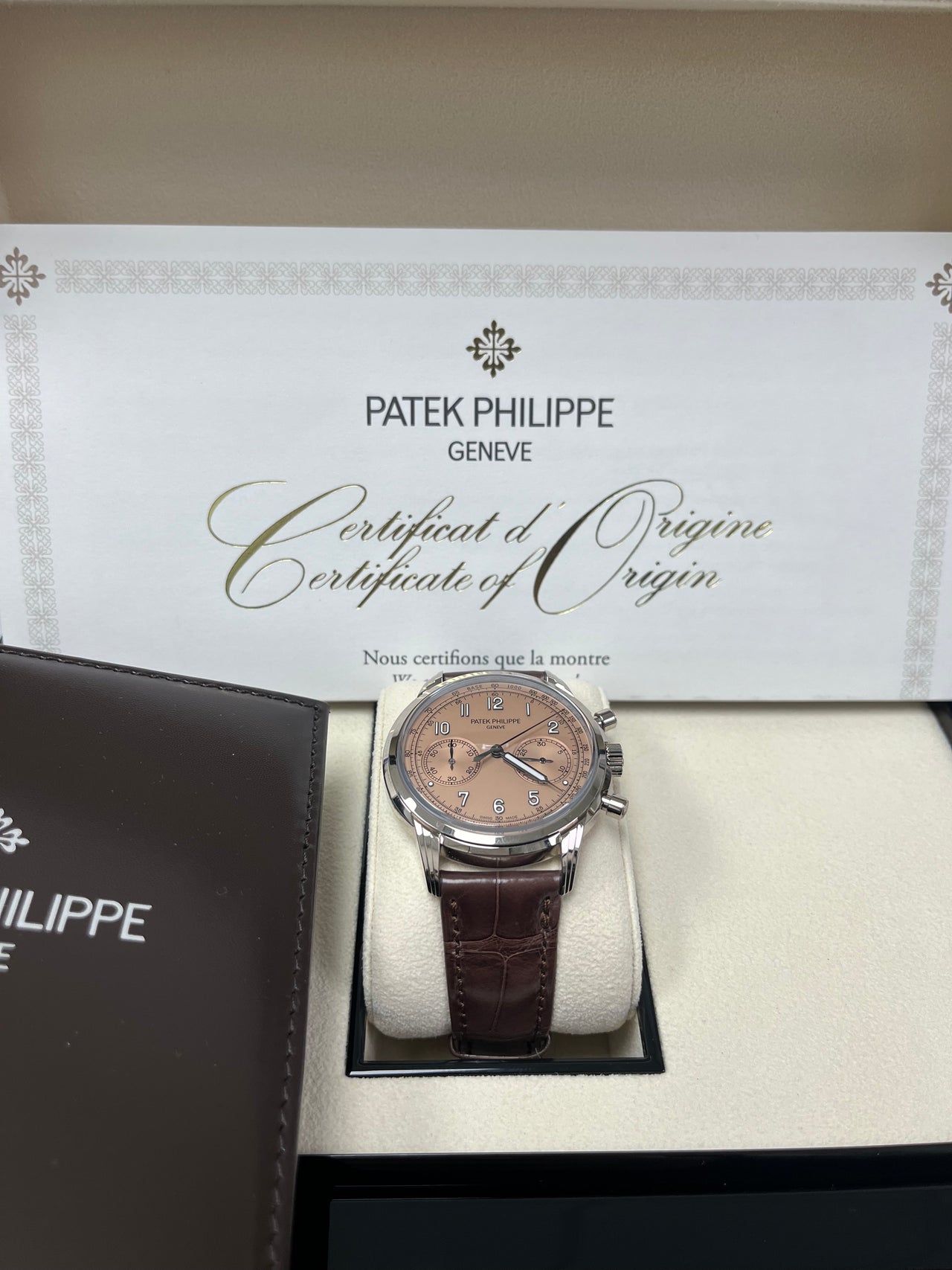 Patek Philippe Complications Salmon 18K White Gold 5172G-010