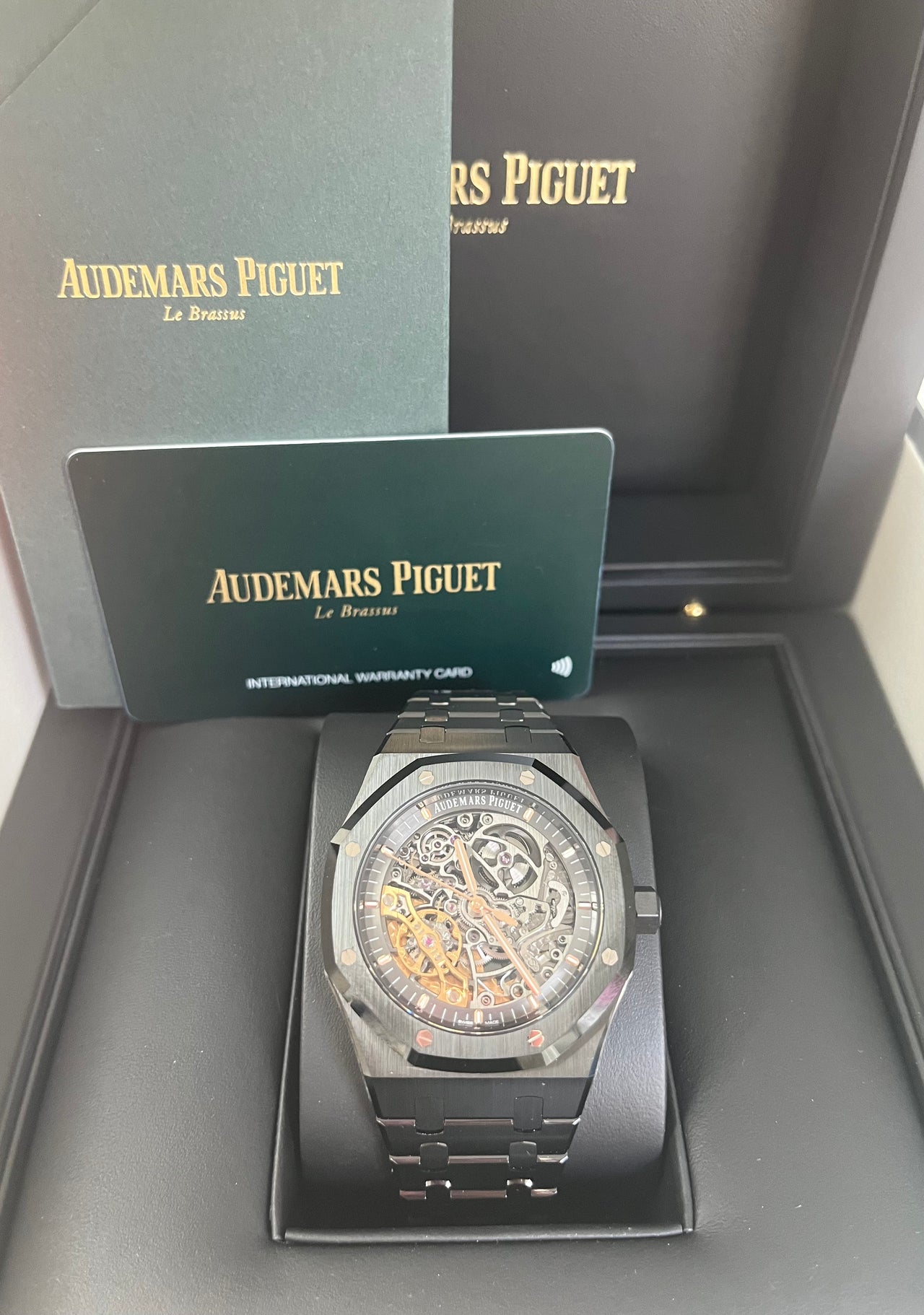 Audemars Piguet Royal Oak Double Balance Wheel Openworked 41mm (Reference # 15416CE.OO.1225CE.01)