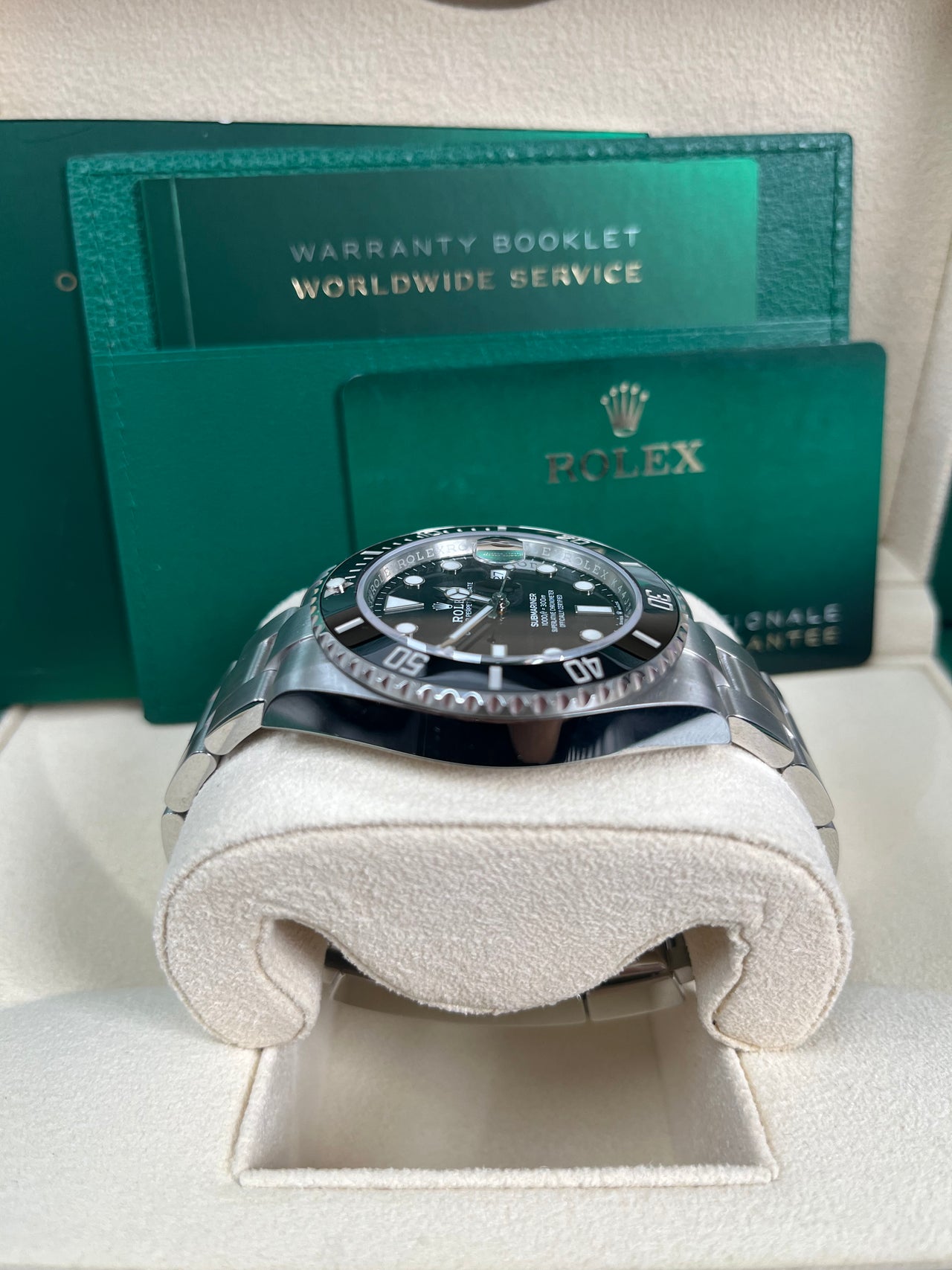 Rolex Submariner 41mm Stainless Steel Date Watch - Black Dial (Ref# 126610LN)