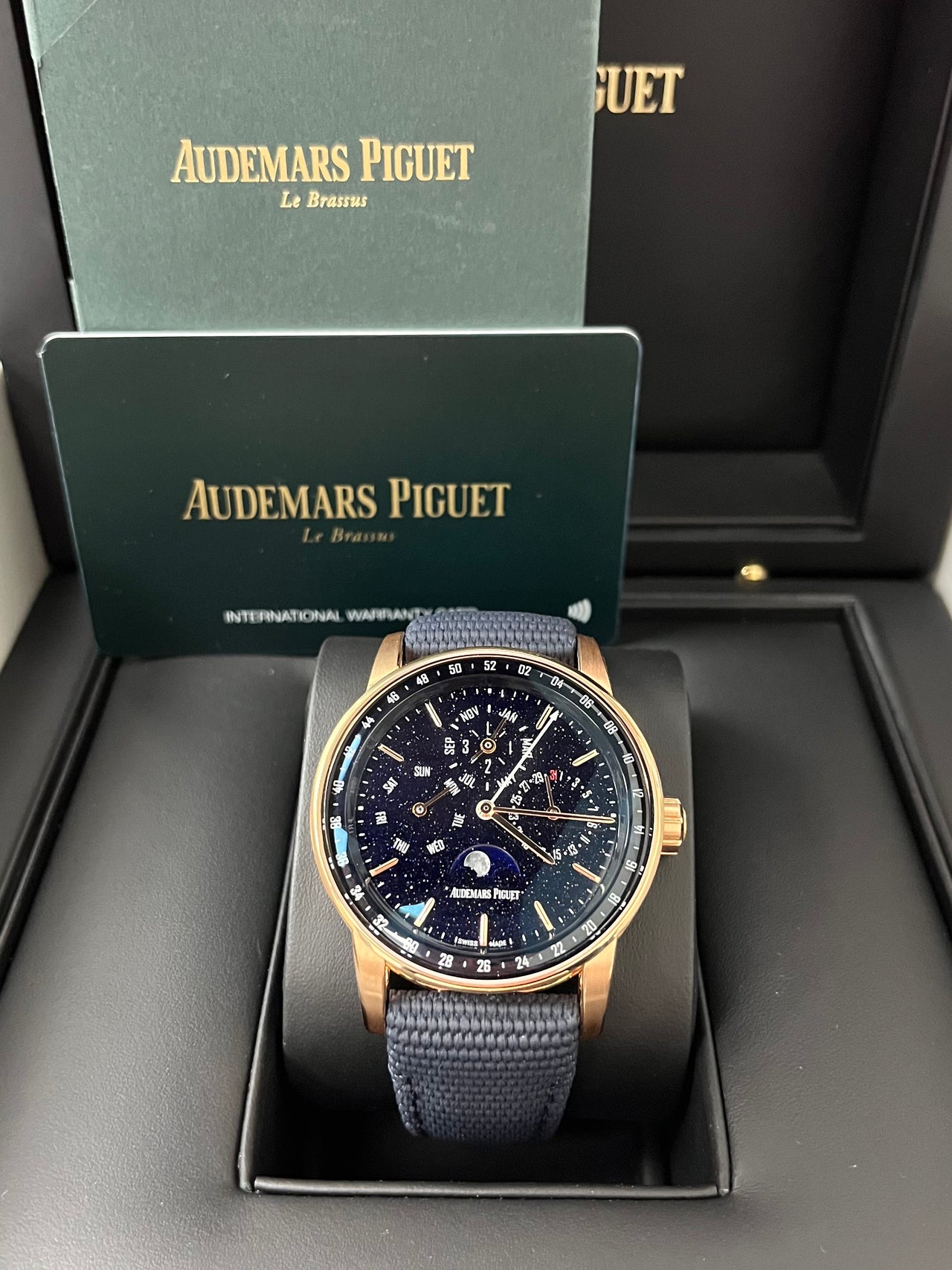 Audemars Piguet Perpetual Calendar Code 11.59 Reference # 26394OR.OO.D321CR.01