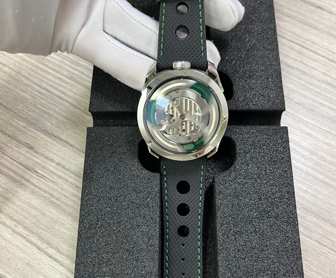 Mb&f M.A.D. Editions MB&F M.A.D. 1 Green - WatchesOff5th