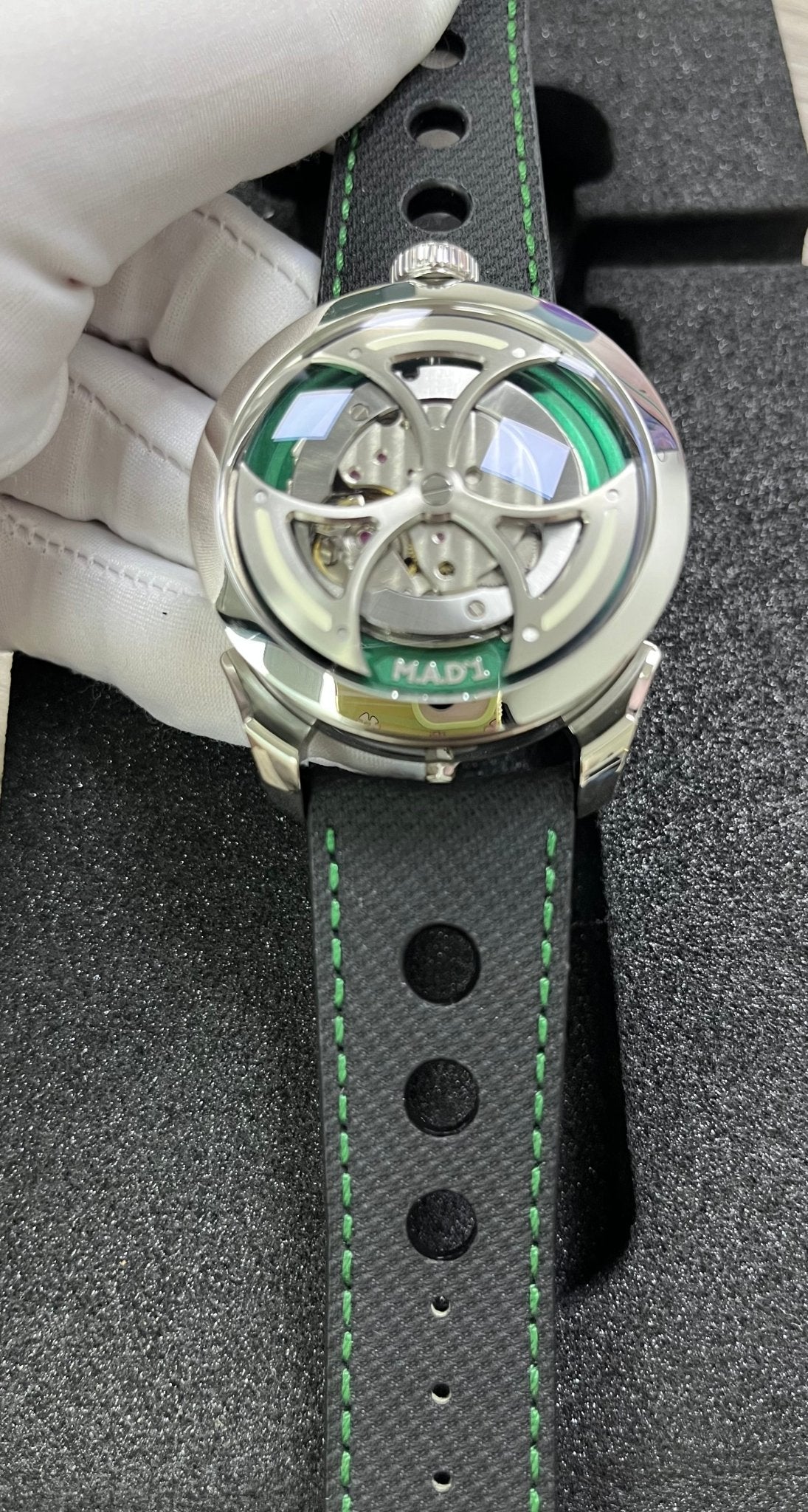 Mb&f M.A.D. Editions MB&F M.A.D. 1 Green - WatchesOff5th