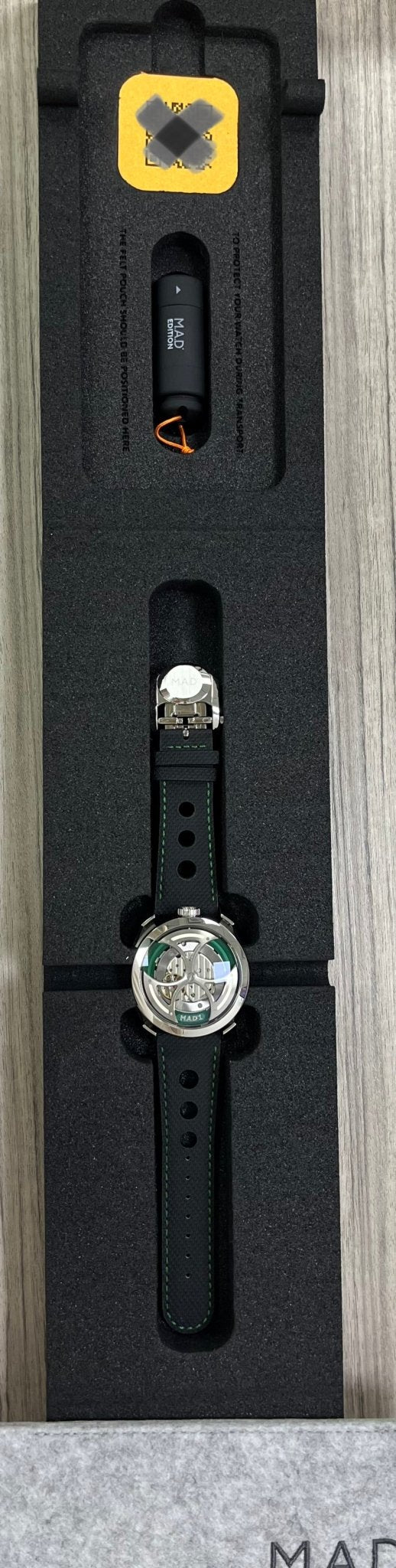 Mb&f M.A.D. Editions MB&F M.A.D. 1 Green - WatchesOff5th