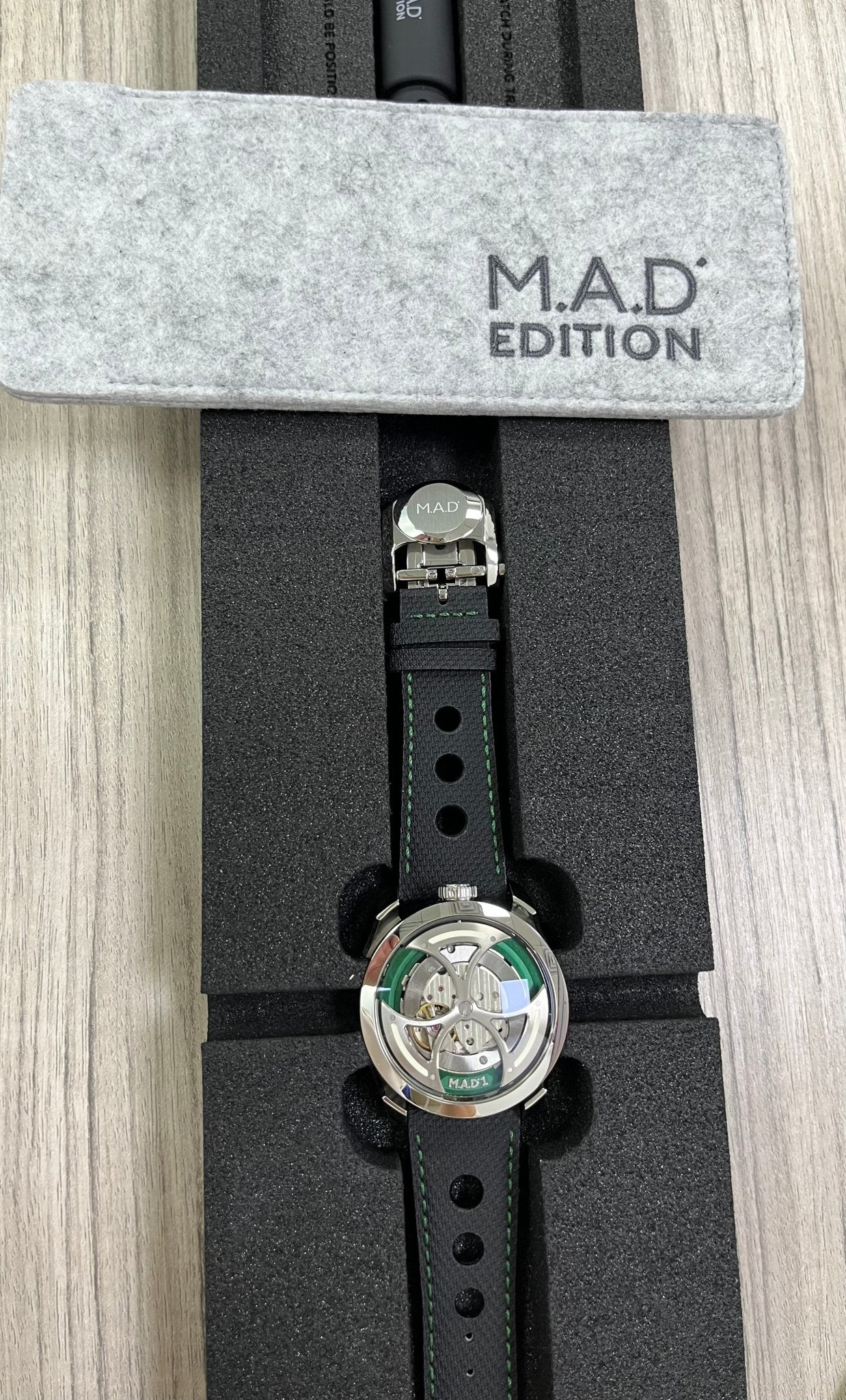 Mb&f M.A.D. Editions MB&F M.A.D. 1 Green - WatchesOff5th