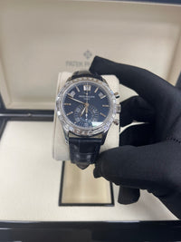 Thumbnail for Patek Philippe Annual Calendar Chronograph Blue Dial 5961P-001 - WatchesOff5thWatch