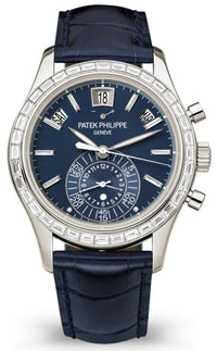 Thumbnail for Patek Philippe Annual Calendar Chronograph Blue Dial 5961P-001 - WatchesOff5thWatch