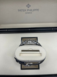 Thumbnail for Patek Philippe Annual Calendar Chronograph Blue Dial 5961P-001 - WatchesOff5thWatch