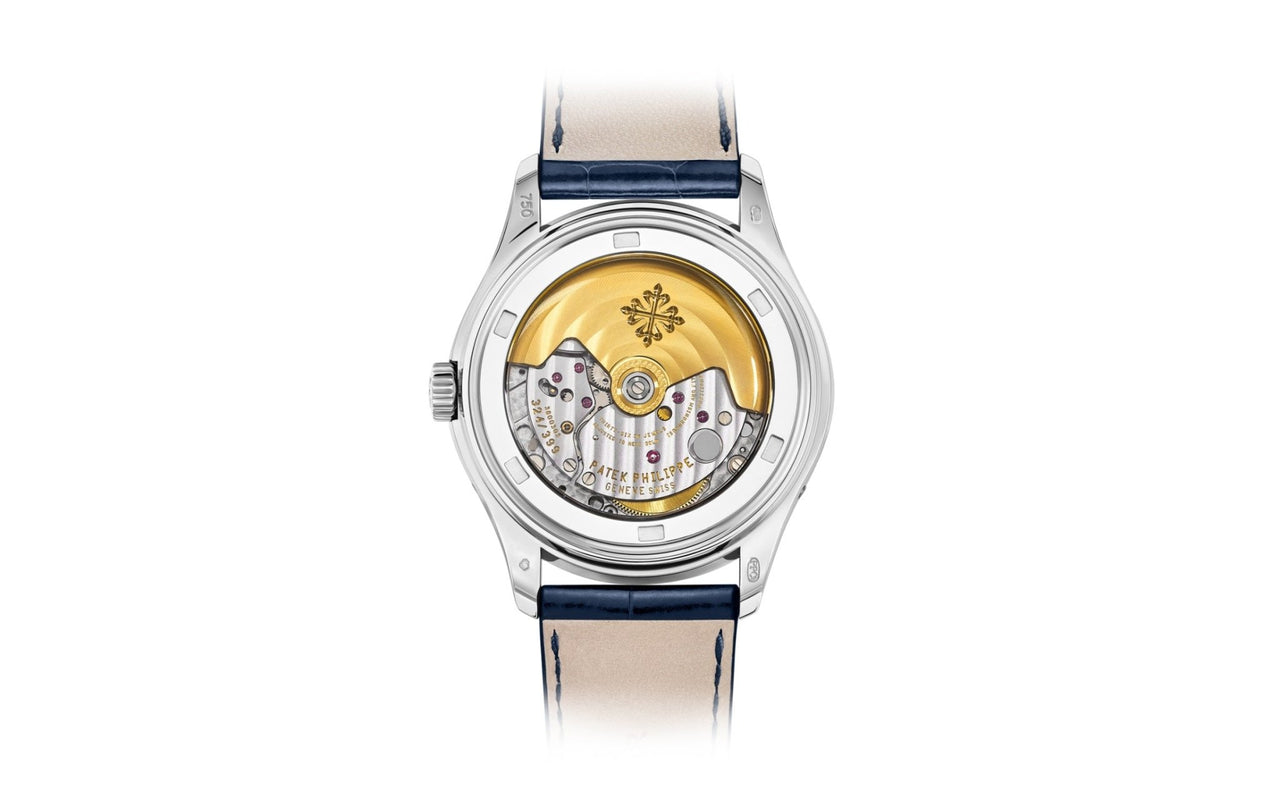 Patek Philippe Annual Calendar Complications Diamond Moon Phase Watch 5147G-001 - WatchesOff5thWatch