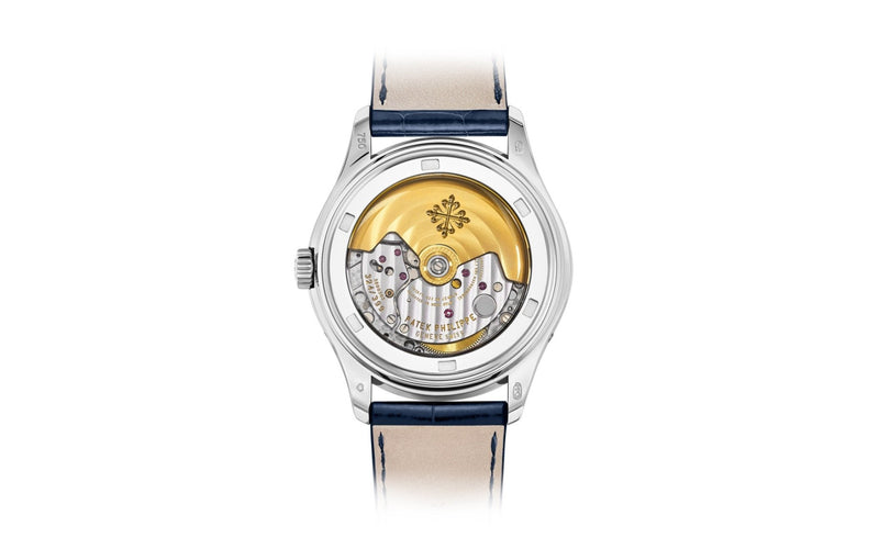 Patek Philippe Annual Calendar Complications Diamond Moon Phase Watch 5147G-001 - WatchesOff5thWatch