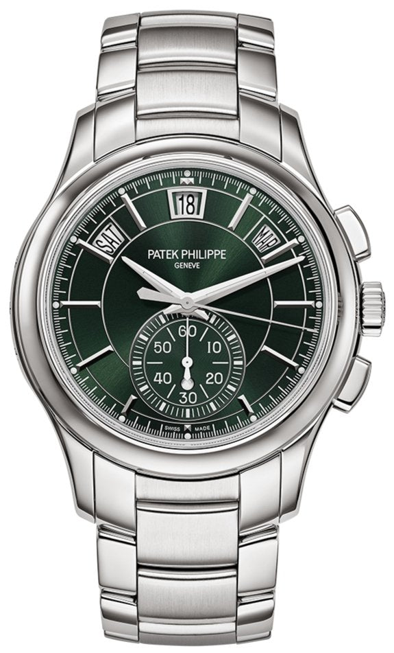 Patek Philippe Annual Calendar Complications Green Dial (Reference # 5905/1A-001) - WatchesOff5thWatch