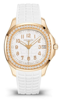 Thumbnail for Patek Philippe Aquanaut Ladies Aquanaut Luce with Diamonds White Dial Rose Gold 5268/200R-001 - WatchesOff5thWatch