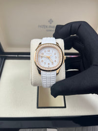 Thumbnail for Patek Philippe Aquanaut Ladies White Dial Rose Gold Aquanaut Luce Travel 5269/200R - WatchesOff5thWatch