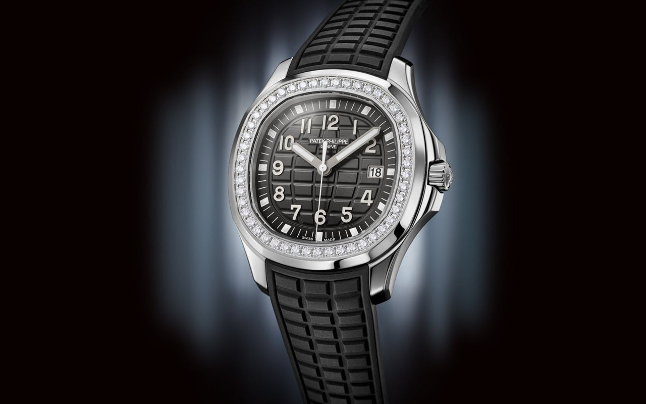 Patek Philippe Aquanaut Luce Black Dial Steel Case With Diamonds (Ref# 5267/200A-001) - WatchesOff5thWatch