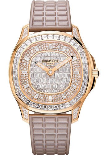 Patek nautilus full diamond best sale