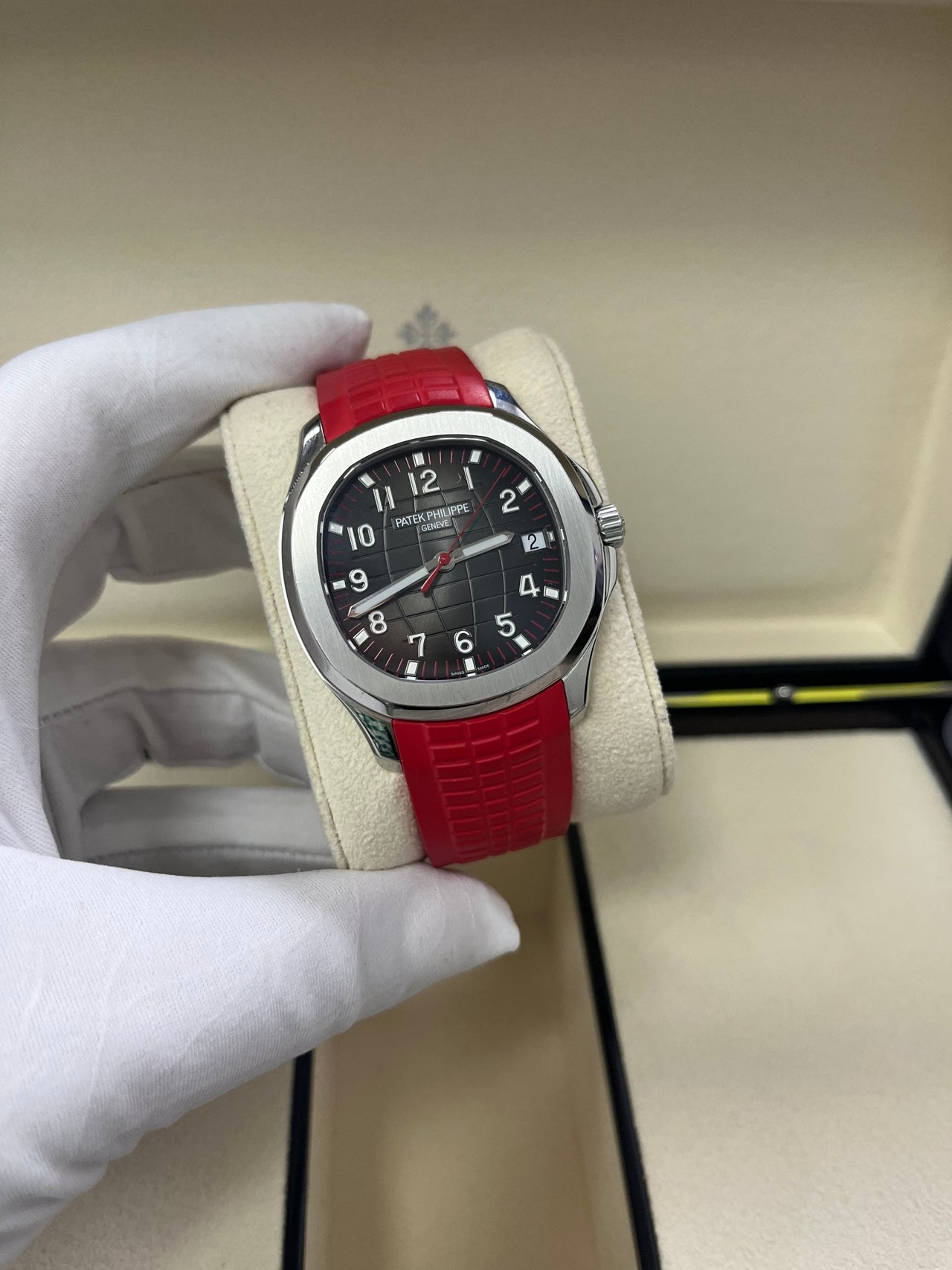 Patek Philippe Aquanaut Singapore Limited Edition Aquanaut 5167A-012 PRE OWNED - WatchesOff5th