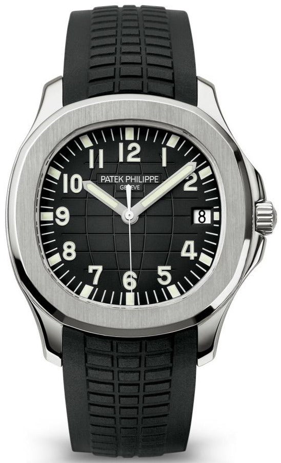 Patek Philippe Aquanaut Stainless Steel/ Black Embossed Dial (Ref#5167A-001) - WatchesOff5thWatch