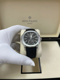 Thumbnail for Patek Philippe Aquanaut Stainless Steel/ Dual Time (Ref#5164A-001) - WatchesOff5thWatch