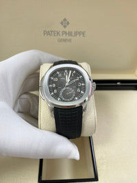 Thumbnail for Patek Philippe Aquanaut Stainless Steel/ Dual Time (Ref#5164A-001) - WatchesOff5thWatch