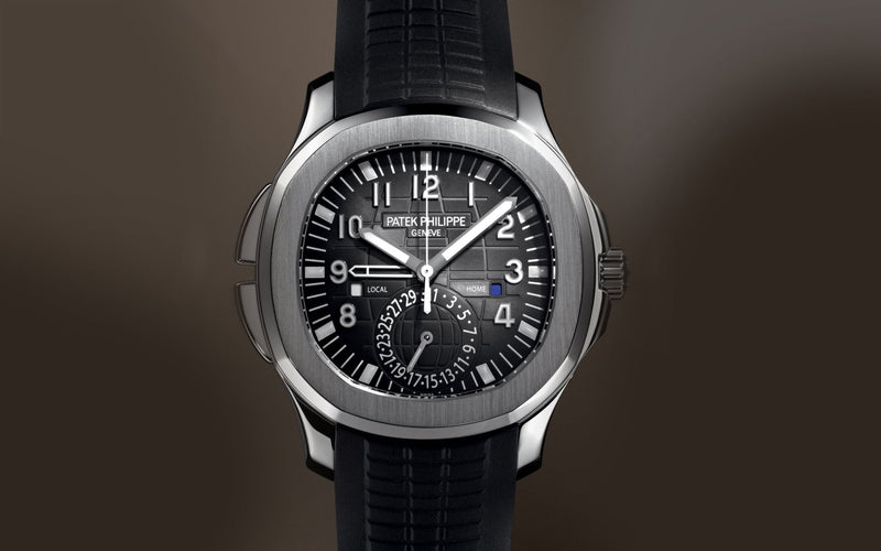 Patek Philippe Aquanaut Stainless Steel/ Dual Time (Ref#5164A-001) –  WatchesOff5th