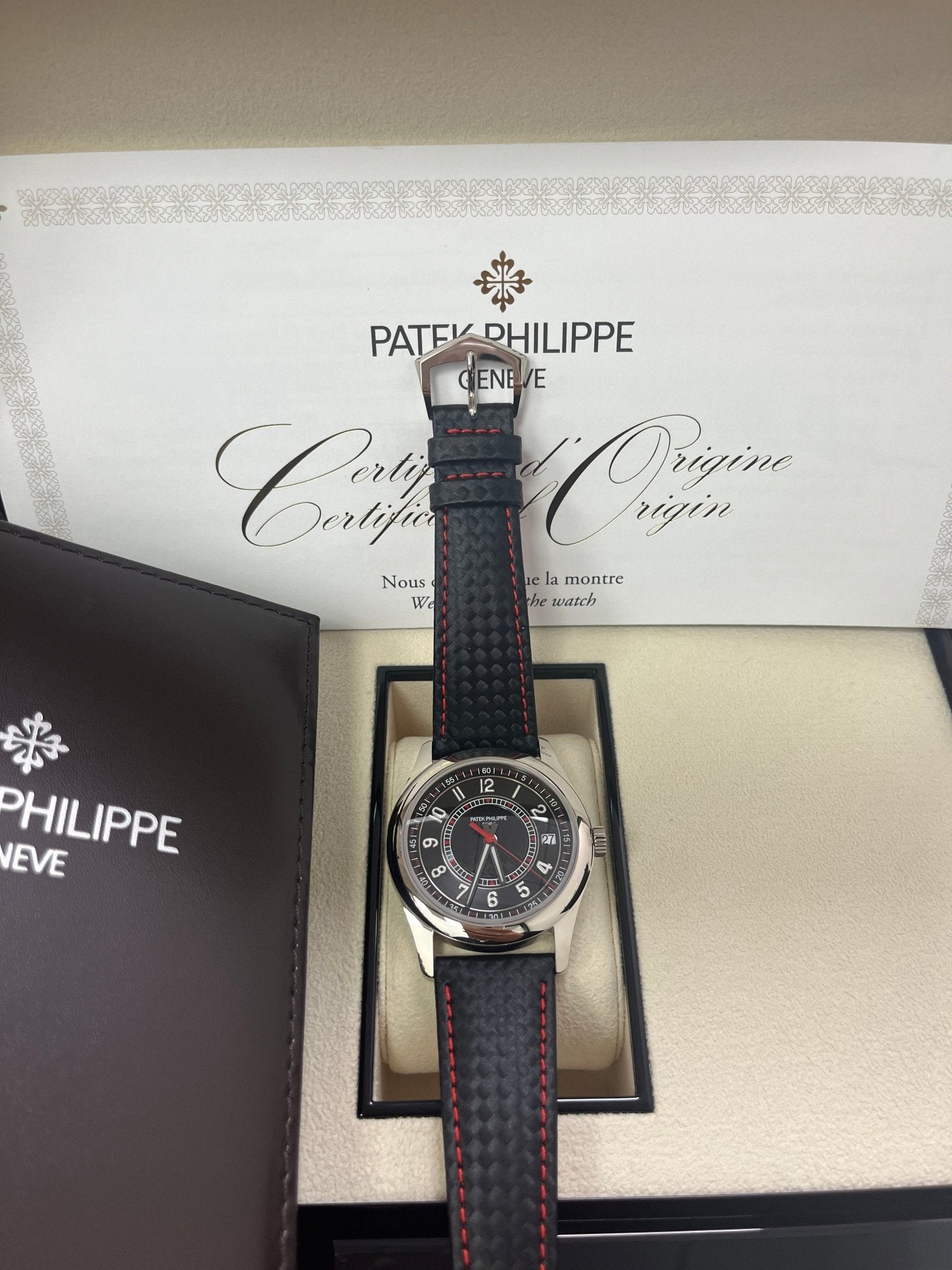 Patek Philippe 掛け時計 Herloger Depuis 1839 patek-philippe-calatrava-black