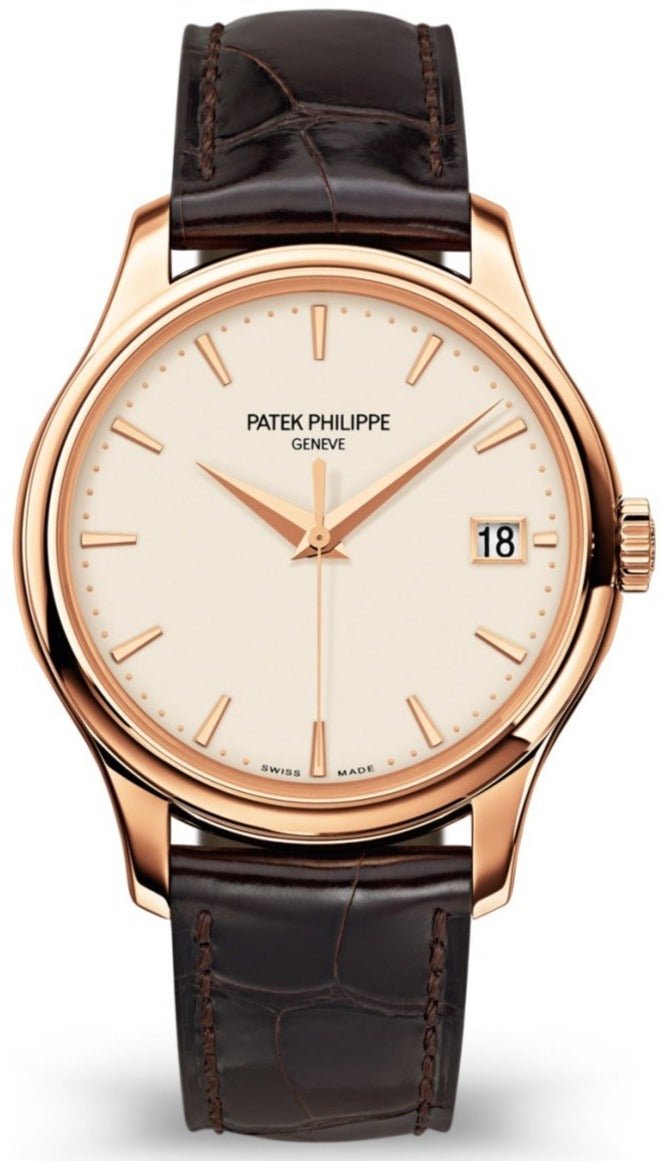 Patek Philippe Calatrava Ivory lacquered Dial (Ref# 5227R-001) - WatchesOff5th