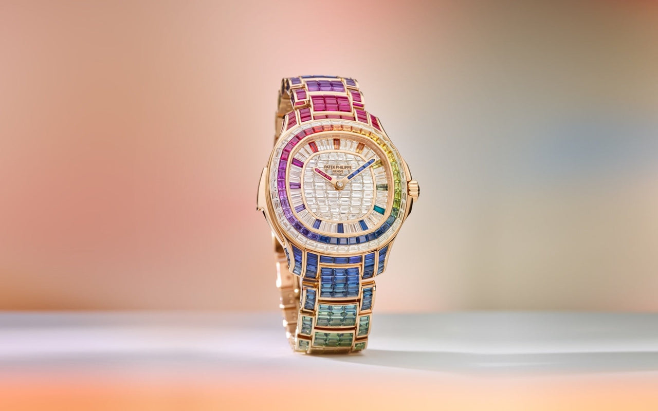 Patek Philippe Grand Complications 5260/1455R Rainbow Gemstones and Diamonds - WatchesOff5th