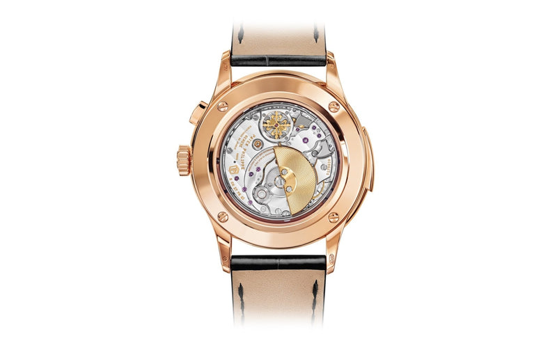 Patek Philippe Grand Complications (submodel) Rose Gold Black Dial 5208R-001 - WatchesOff5thWatch