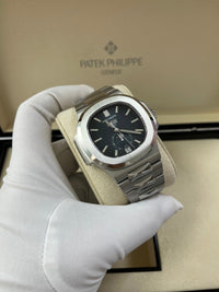 Thumbnail for Patek Philippe Nautilus Annual Calendar Stainless Steel with Blue Dial/ Moon Phase (Ref#5726/1A-014) - WatchesOff5thWatch