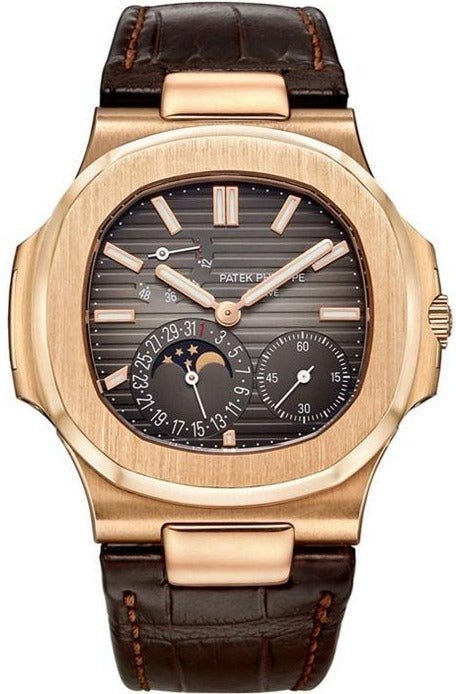 Patek Philippe Nautilus Black Dial Ref #5712R-001 - WatchesOff5thWatch