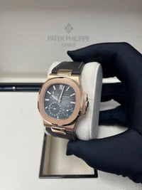 Thumbnail for Patek Philippe Nautilus Black Dial Ref #5712R-001 - WatchesOff5thWatch