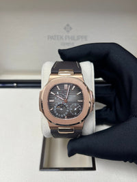 Thumbnail for Patek Philippe Nautilus Black Dial Ref #5712R-001 - WatchesOff5thWatch